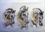 03 - Wendy Briton 'Three Wise Horses' pastel.JPG